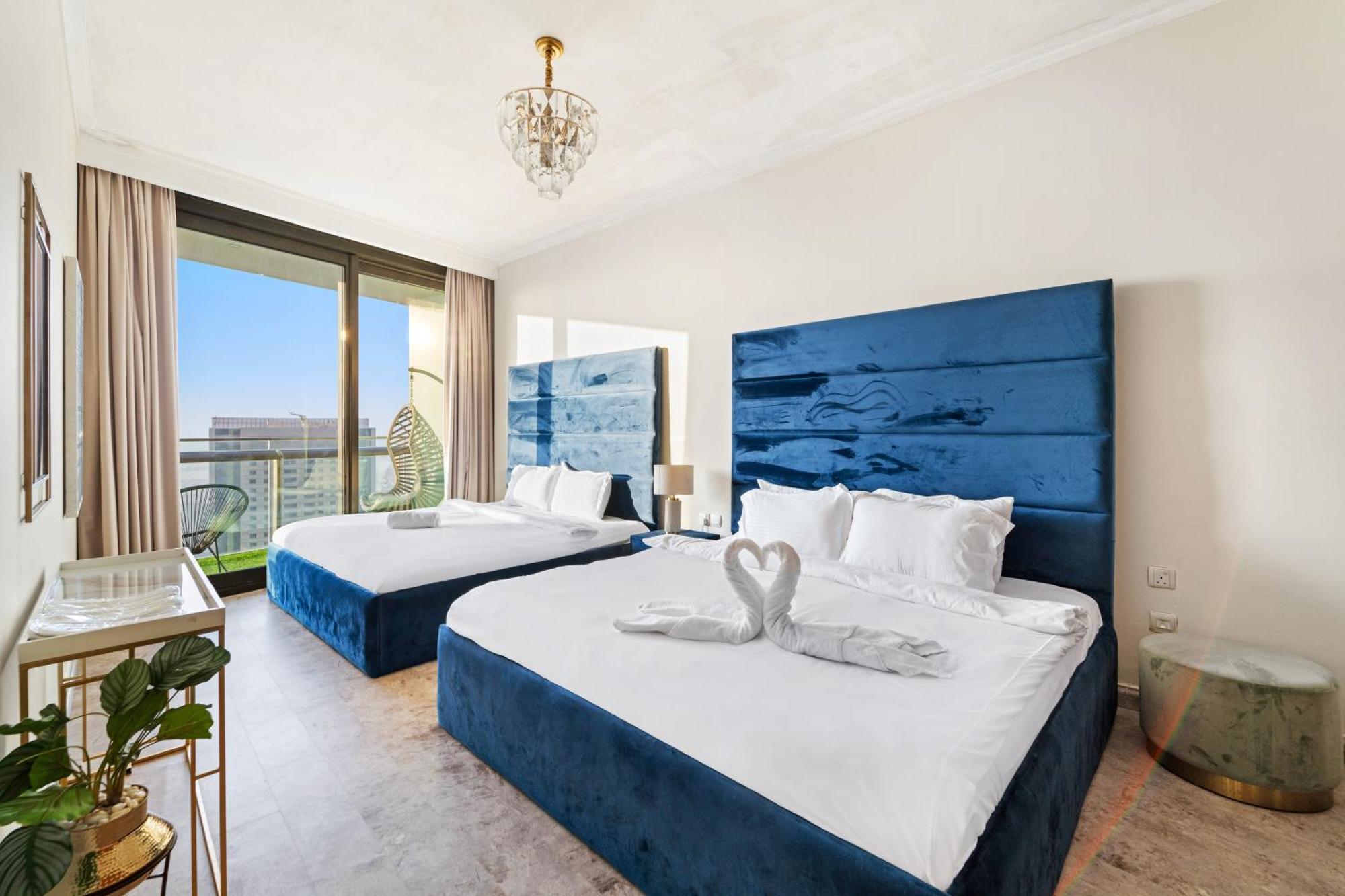 First Class 2Br With Full Dubai Skyline & Sea View Ngoại thất bức ảnh