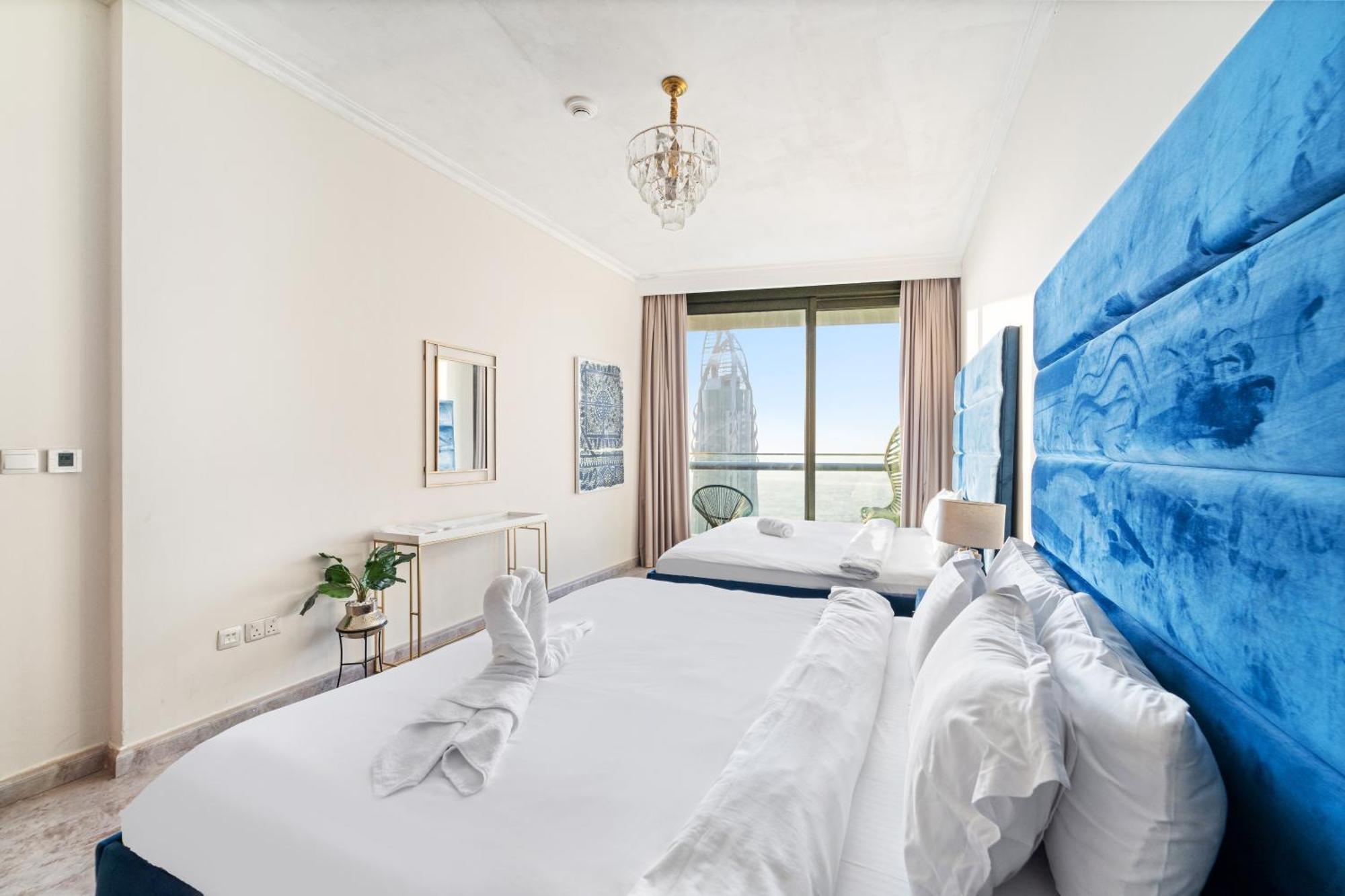 First Class 2Br With Full Dubai Skyline & Sea View Ngoại thất bức ảnh
