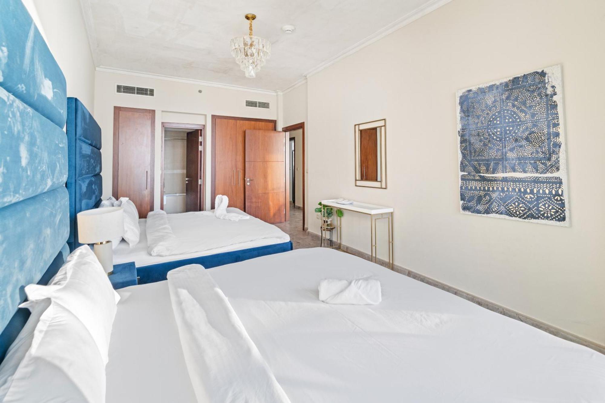 First Class 2Br With Full Dubai Skyline & Sea View Ngoại thất bức ảnh